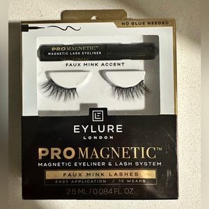 Eylure ProMagnetic Faux Mink Accent False Eyelashes - 1pr NIB